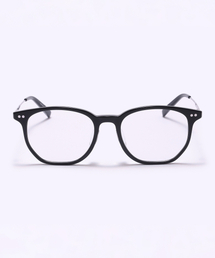 ALO EYEWEAR（アロアイウェア）の「[SILVERBITE] SBG9602 0911G オーバーシルエット超軽量コンビスクエアブラック/シルバー眼鏡フレーム（メガネ）」