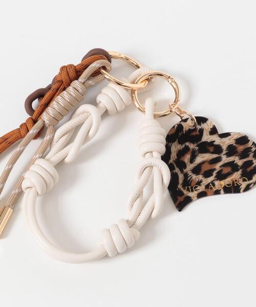 URBAN RESEARCH ROSSO WOMEN（アーバンリサーチ　ロッソ）の「VIOLAd’ORO　アクリルコードバッグチャーム（キーホルダー・レディース・ホワイト系その他/ブラック系その他/ベージュ系その他・-）」の7枚目の写真