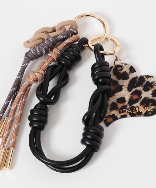 URBAN RESEARCH ROSSO WOMEN（アーバンリサーチ　ロッソ）の「VIOLAd’ORO　アクリルコードバッグチャーム（キーホルダー・レディース・ホワイト系その他/ブラック系その他/ベージュ系その他・-）」の10枚目の写真