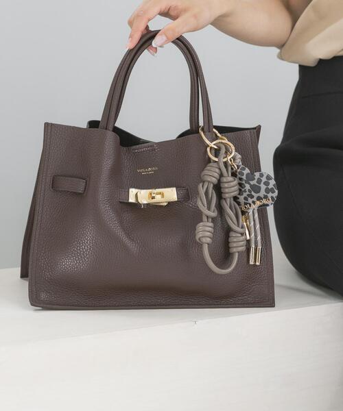 URBAN RESEARCH ROSSO WOMEN（アーバンリサーチ　ロッソ）の「VIOLAd’ORO　アクリルコードバッグチャーム（キーホルダー・レディース・ホワイト系その他/ブラック系その他/ベージュ系その他・-）」の12枚目の写真