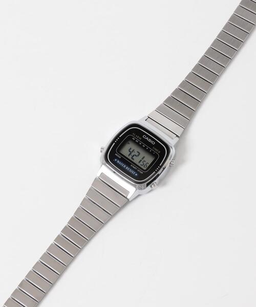 CASIO(カシオ)の「CASIO メタルデジタルウォッチ(アナログ腕時計・レディース・シルバー・-)」の4枚目の写真