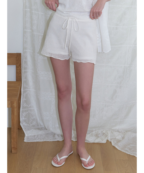 RE_L(リエル)の「Sloe knit shorts (ivory)(その他パンツ・レディース・その他・MEDIUM/SMALL)」の3枚目の写真