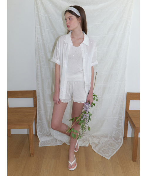 RE_L(リエル)の「Sloe knit shorts (ivory)(その他パンツ・レディース・その他・MEDIUM/SMALL)」の6枚目の写真