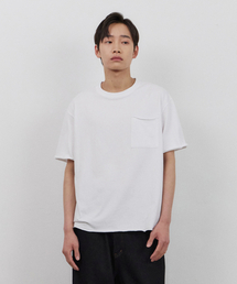 カットオフクロップボックスTシャツ(ホワイト)