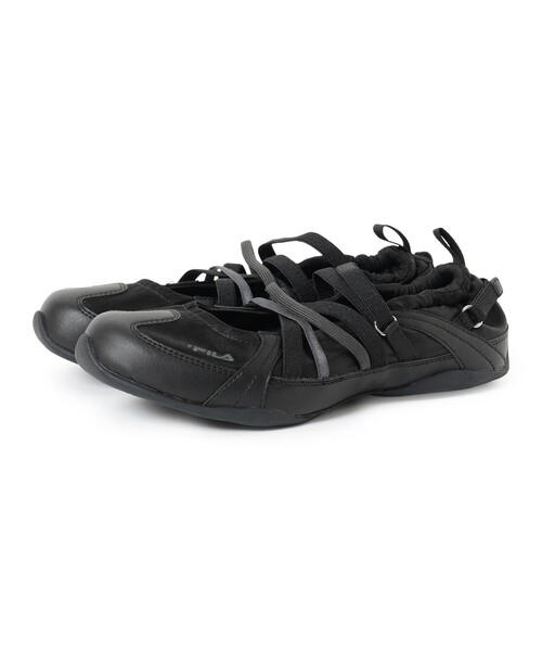Ray BEAMS(レイビームス)の「FILA / BALLET V2(その他シューズ・レディース・ブラック・25.0cm/24.5cm/24.0cm/23.5cm/23.0cm)」の2枚目の写真