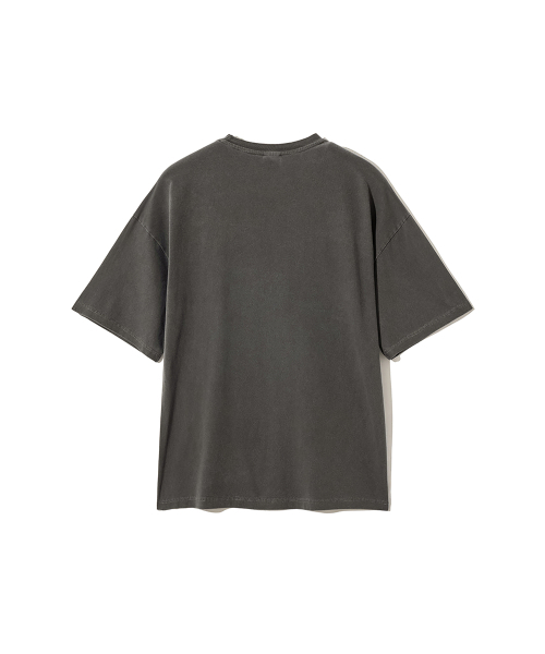 GAKKAI UNIONS(ガッカイユニオンズ)の「クラムブルピグメントアプリケ半袖Tシャツチャコール(Tシャツ/カットソー・レディース・その他・MEDIUM/LARGE)」の3枚目の写真