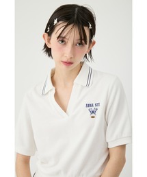 LILY BROWN（リリーブラウン）の「【LILY BROWN×ANNA SUI】パイルポロトップス（ポロシャツ）」