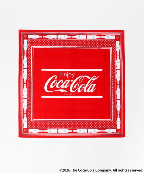 LOWRYS FARM（ローリーズファーム）の「【LFM(U)】Coca-Cola／バンダナ　 878215（ストール/ショール・メンズ・レッド/ブラック・FREE）」の8枚目の写真