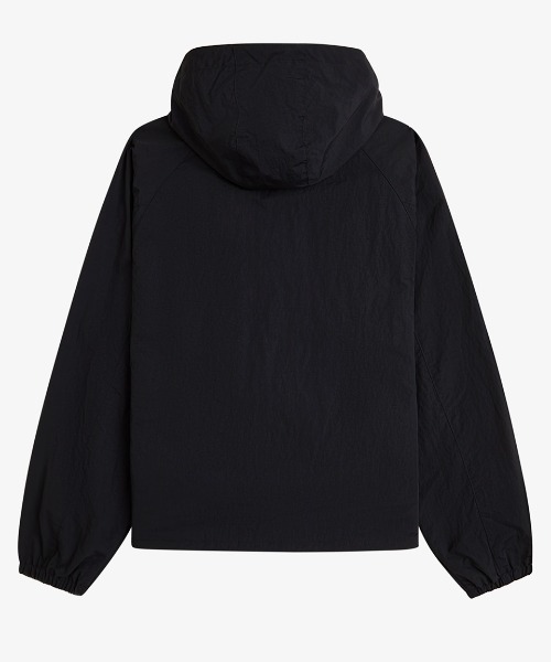 FRED PERRY(フレッドペリー)の「【先行予約受付中】Oversized Hooded Shell Jacket/オーバーサイズフードシェルジャケット(ブルゾン・メンズ・ブラック・L/S/M)」の4枚目の写真