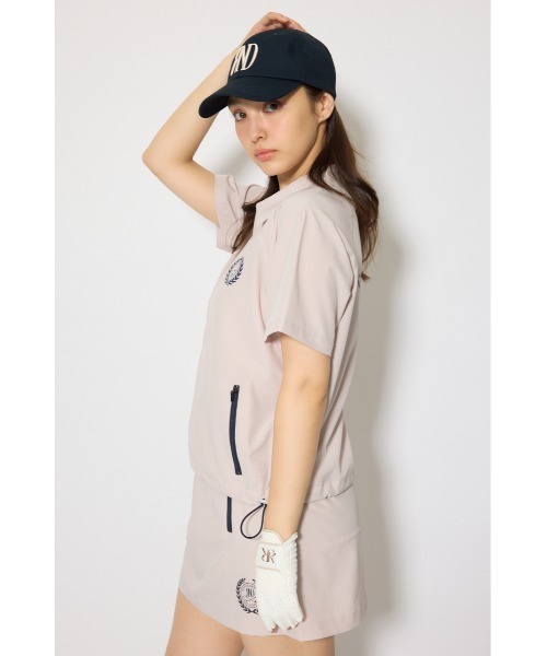 RIENDA GOLF(リエンダゴルフ)の「【RIENDA GOLF 一部店舗・WEB限定】バイカラージップポイントブルゾン(ブルゾン・レディース・ピンク/ブラック・MEDIUM/SMALL)」の14枚目の写真