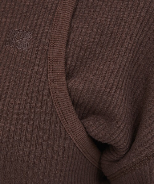 Russell Athletic(ラッセルアスレティック)の「【RUSSELL ATHLETIC/ラッセル アスレチック】スラブリブタンク&ロンTセット/Slub Rib Tank &LS T Set/レイヤー(Tシャツ/カットソー・レディース・グリーン/チャコールグレー/ブラウン・フリー)」の18枚目の写真