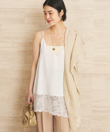 plage（プラージュ）の「asymmetry lace キャミソール（キャミソール）」