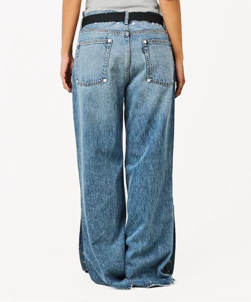BEEDEN（ビーデン）の「STUDDED DETAIL DENIM（デニムパンツ・レディース・ダークブルー/ブルー・SMALL/MEDIUM）」の7枚目の写真