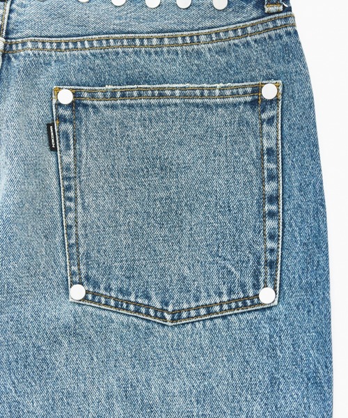 BEEDEN（ビーデン）の「STUDDED DETAIL DENIM（デニムパンツ・レディース・ダークブルー/ブルー・SMALL/MEDIUM）」の13枚目の写真