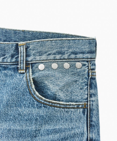 BEEDEN（ビーデン）の「STUDDED DETAIL DENIM（デニムパンツ・レディース・ダークブルー/ブルー・SMALL/MEDIUM）」の11枚目の写真