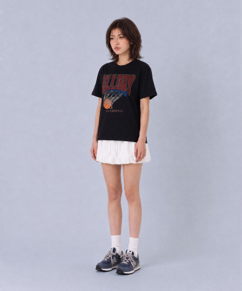ALL DAY HOOPS(オールデイフープス)の「オールデービッグロゴ半袖ブラック(Tシャツ/カットソー・メンズ・その他・0/3/2/1/WOMENS)」の5枚目の写真