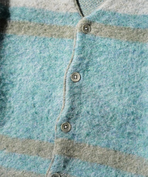 TOWNCRAFT(タウンクラフト)の「TOWNCRAFT / タウンクラフト MOHAIR SHAGGY JACQUARD CARDIGAN モヘア シャギー ジャガード カーディガン(カーディガン/ボレロ・メンズ・その他4/レオパード/その他1/その他3/その他2・MEDIUM/SMALL/LARGE)」の16枚目の写真