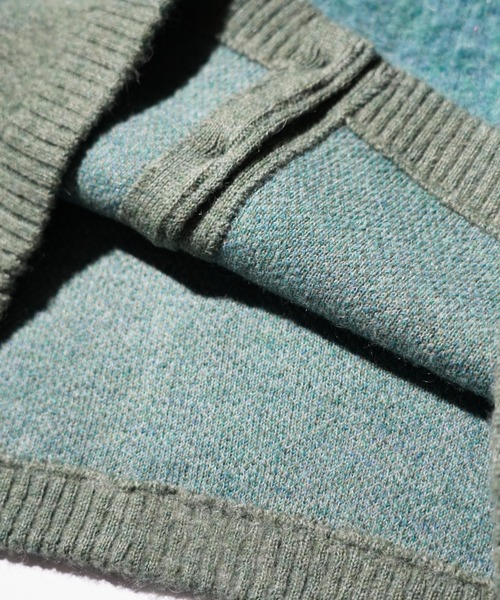 TOWNCRAFT(タウンクラフト)の「TOWNCRAFT / タウンクラフト MOHAIR SHAGGY JACQUARD CARDIGAN モヘア シャギー ジャガード カーディガン(カーディガン/ボレロ・メンズ・その他4/レオパード/その他1/その他3/その他2・MEDIUM/SMALL/LARGE)」の18枚目の写真