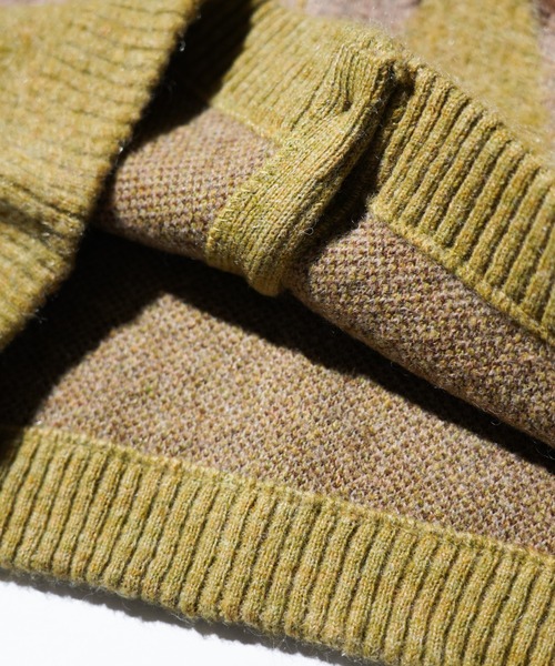 TOWNCRAFT(タウンクラフト)の「TOWNCRAFT / タウンクラフト MOHAIR SHAGGY JACQUARD CARDIGAN モヘア シャギー ジャガード カーディガン(カーディガン/ボレロ・メンズ・その他4/レオパード/その他1/その他3/その他2・MEDIUM/SMALL/LARGE)」の13枚目の写真