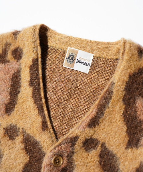 TOWNCRAFT(タウンクラフト)の「TOWNCRAFT / タウンクラフト MOHAIR SHAGGY JACQUARD CARDIGAN モヘア シャギー ジャガード カーディガン(カーディガン/ボレロ・メンズ・その他4/レオパード/その他1/その他3/その他2・MEDIUM/SMALL/LARGE)」の6枚目の写真