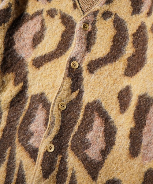 TOWNCRAFT(タウンクラフト)の「TOWNCRAFT / タウンクラフト MOHAIR SHAGGY JACQUARD CARDIGAN モヘア シャギー ジャガード カーディガン(カーディガン/ボレロ・メンズ・その他4/レオパード/その他1/その他3/その他2・MEDIUM/SMALL/LARGE)」の7枚目の写真