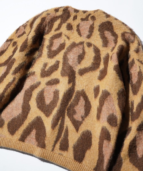 TOWNCRAFT(タウンクラフト)の「TOWNCRAFT / タウンクラフト MOHAIR SHAGGY JACQUARD CARDIGAN モヘア シャギー ジャガード カーディガン(カーディガン/ボレロ・メンズ・その他4/レオパード/その他1/その他3/その他2・MEDIUM/SMALL/LARGE)」の10枚目の写真