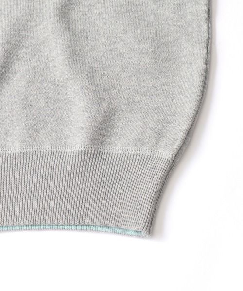 LANDNESS(ランドネス)の「【LANDNESS/ランドネス】Double-Faced Reversible Knit Sweatshirt/ダブルフェイス リバーシブル ニットスウェット(スウェット・メンズ・ブラック×レッド/チャコールグレー/グレー・M/L)」の17枚目の写真
