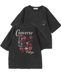 BACK FLOWER PRINT TEE