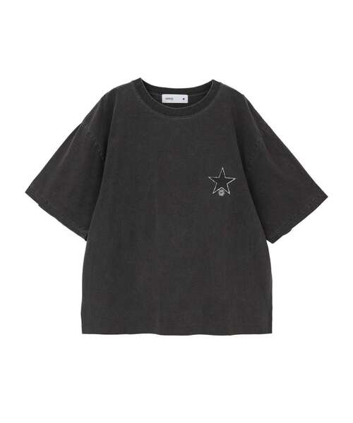 CONVERSE TOKYO（コンバーストウキョウ）の「BACK FLOWER PRINT TEE（Tシャツ/カットソー・レディース・レッド/ブルー/ブラック・MEDIUM/SMALL）」の14枚目の写真