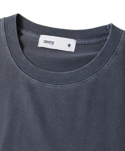 CONVERSE TOKYO（コンバーストウキョウ）の「BACK FLOWER PRINT TEE（Tシャツ/カットソー・レディース・レッド/ブルー/ブラック・MEDIUM/SMALL）」の16枚目の写真