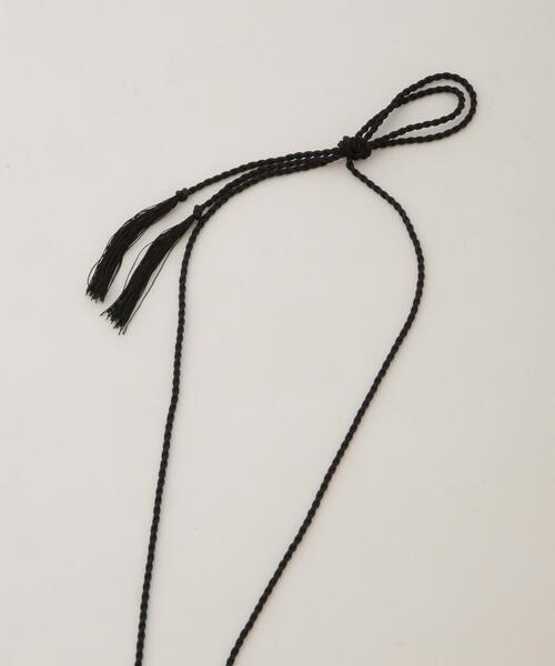 on the sunny side of the street(オンザサニーサイドオブザストリート)の「on the sunny side of the street/Glass Beads 4way Necklace(ネックレス・レディース・ブラック・FREE)」の9枚目の写真