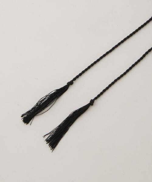 on the sunny side of the street(オンザサニーサイドオブザストリート)の「on the sunny side of the street/Glass Beads 4way Necklace(ネックレス・レディース・ブラック・FREE)」の10枚目の写真
