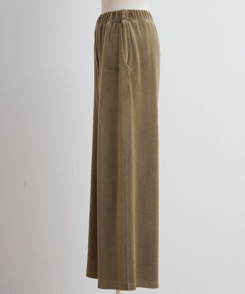 PUAL CE CIN(ピュアルセシン)の「ピグメントベロアパンツ(その他パンツ・レディース・スミクロ/ベージュ・FREE)」の7枚目の写真