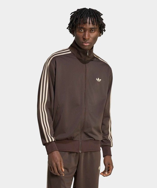 adidas(アディダス)の「ファイヤーバード トラックトップ / ジャージ / トラックジャケット / アディダスオリジナルス adidas Originals(ジャージ・メンズ・ブラウン系その他・SMALL/X-LARGE/X-SMALL/XX-LARGE/XX-SMALL/3XL/4XL/LARGE/MEDIUM)」の4枚目の写真