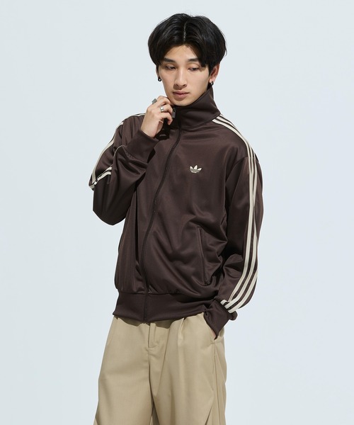adidas(アディダス)の「ファイヤーバード トラックトップ / ジャージ / トラックジャケット / アディダスオリジナルス adidas Originals(ジャージ・メンズ・ブラウン系その他・SMALL/X-LARGE/X-SMALL/XX-LARGE/XX-SMALL/3XL/4XL/LARGE/MEDIUM)」の3枚目の写真