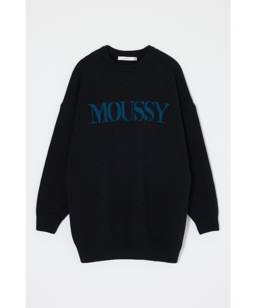 MOUSSY（マウジー）の「【ZOZO・一部店舗限定】MOUSSY LOGO ニット（ニット/セーター・レディース・ライトベージュ/ブラック/杢グレー/ネイビー/ボルドー・FREE）」の6枚目の写真