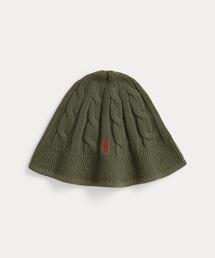 POLO RALPH LAUREN CHILDRENSWEAR | ケーブルニット コットン バケット ハット(ハット)