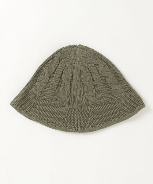 POLO RALPH LAUREN CHILDRENSWEAR(ポロ ラルフ ローレン チルドレンズウェア)の「ケーブルニット コットン バケット ハット(ハット・キッズ・グリーン・S/M/L/XL)」の5枚目の写真
