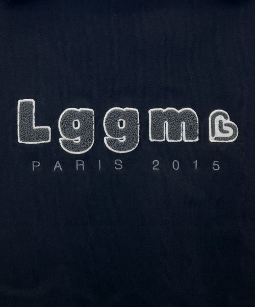 LENGAGEMENT（ランガージュマン）の「Lggm ロゴブークル裏起毛スウェット [ブラック]（スウェット・レディース・その他・100/105/95）」の4枚目の写真