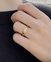 【lux sea jewelry（ラックス・シー・ジュエリー）】ステンレス マーキスカット カラーストーンリング lux-ring-20-13【RBTS】