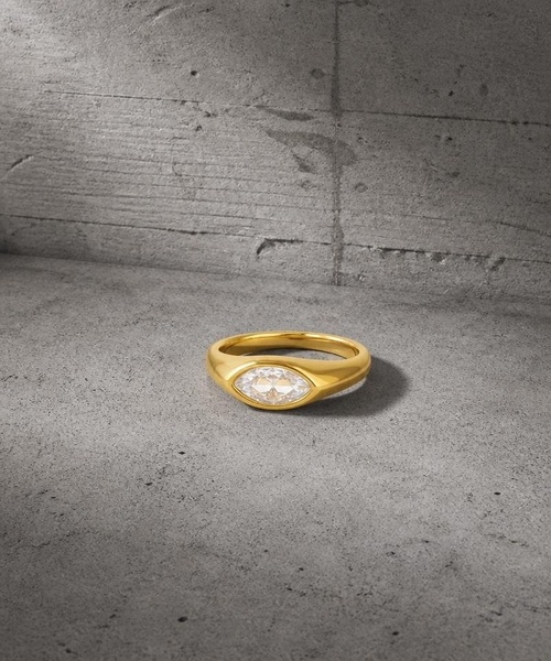Burner(バーナー)の「【lux sea jewelry(ラックス・シー・ジュエリー)】ステンレス マーキスカット カラーストーンリング lux-ring-20-13【RBTS】(リング・レディース・ピンク/ホワイト/パープル/グリーン・12号/14号)」の14枚目の写真