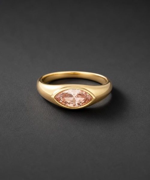 Burner(バーナー)の「【lux sea jewelry(ラックス・シー・ジュエリー)】ステンレス マーキスカット カラーストーンリング lux-ring-20-13【RBTS】(リング・レディース・ピンク/ホワイト/パープル/グリーン・12号/14号)」の20枚目の写真