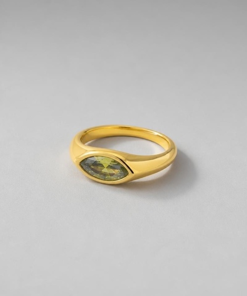 Burner(バーナー)の「【lux sea jewelry(ラックス・シー・ジュエリー)】ステンレス マーキスカット カラーストーンリング lux-ring-20-13【RBTS】(リング・レディース・ピンク/ホワイト/パープル/グリーン・12号/14号)」の9枚目の写真