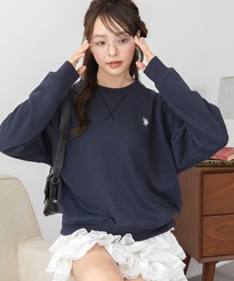 ∴WEGO/【26年秋冬新作】別注U.S.POLO ASSN.Vガゼットプルオーバー