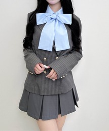 【WEB限定】ダブルボタンバックレースアップテーラードジャケット