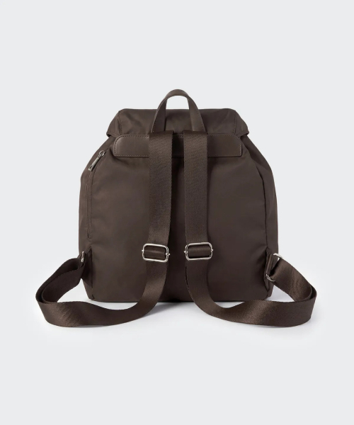 MUSINSA STANDARD WOMAN（ムシンサスタンダードウーマン）の「ウィメンズナイロンフラップミニバックパック[ブラウン]（バックパック/リュック・レディース・その他・F）」の8枚目の写真