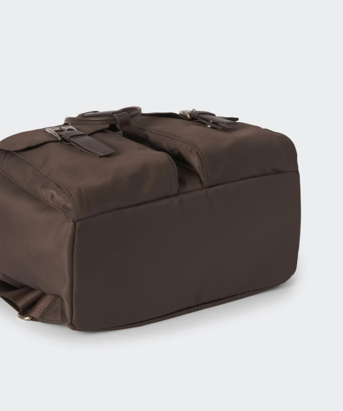 MUSINSA STANDARD WOMAN（ムシンサスタンダードウーマン）の「ウィメンズナイロンフラップミニバックパック[ブラウン]（バックパック/リュック・レディース・その他・F）」の7枚目の写真