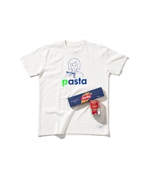 PUEBCO（プエブコ）の「SOUVENIR TEE: ITALY / Pasta（Tシャツ/カットソー）」