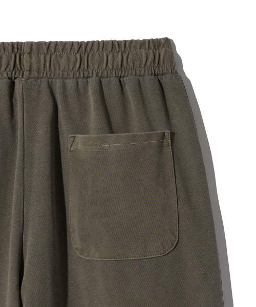 GAKKAI UNIONS（ガッカイユニオンズ）の「ピグメント ツーライン ワイド スウェットパンツ カーキモカ（スウェットパンツ・レディース・その他・SMALL/MEDIUM/LARGE/X-LARGE）」の7枚目の写真