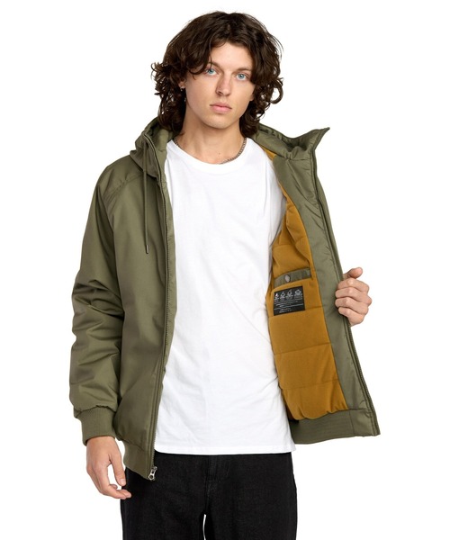 VOLCOM(ボルコム)の「VOLCOM メンズ HERNAN 10K JACKET ジャケット 【2026年秋冬モデル】(カーディガン/ボレロ・メンズ・ブラック/オリーブ・X-LARGE/LARGE/MEDIUM/SMALL)」の8枚目の写真